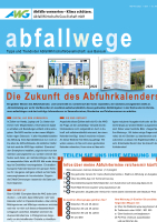 Cover Abfallwege Magazin Ausgabe 01/2022