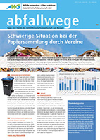 Cover Abfallwege Magazin Ausgabe 01/2021